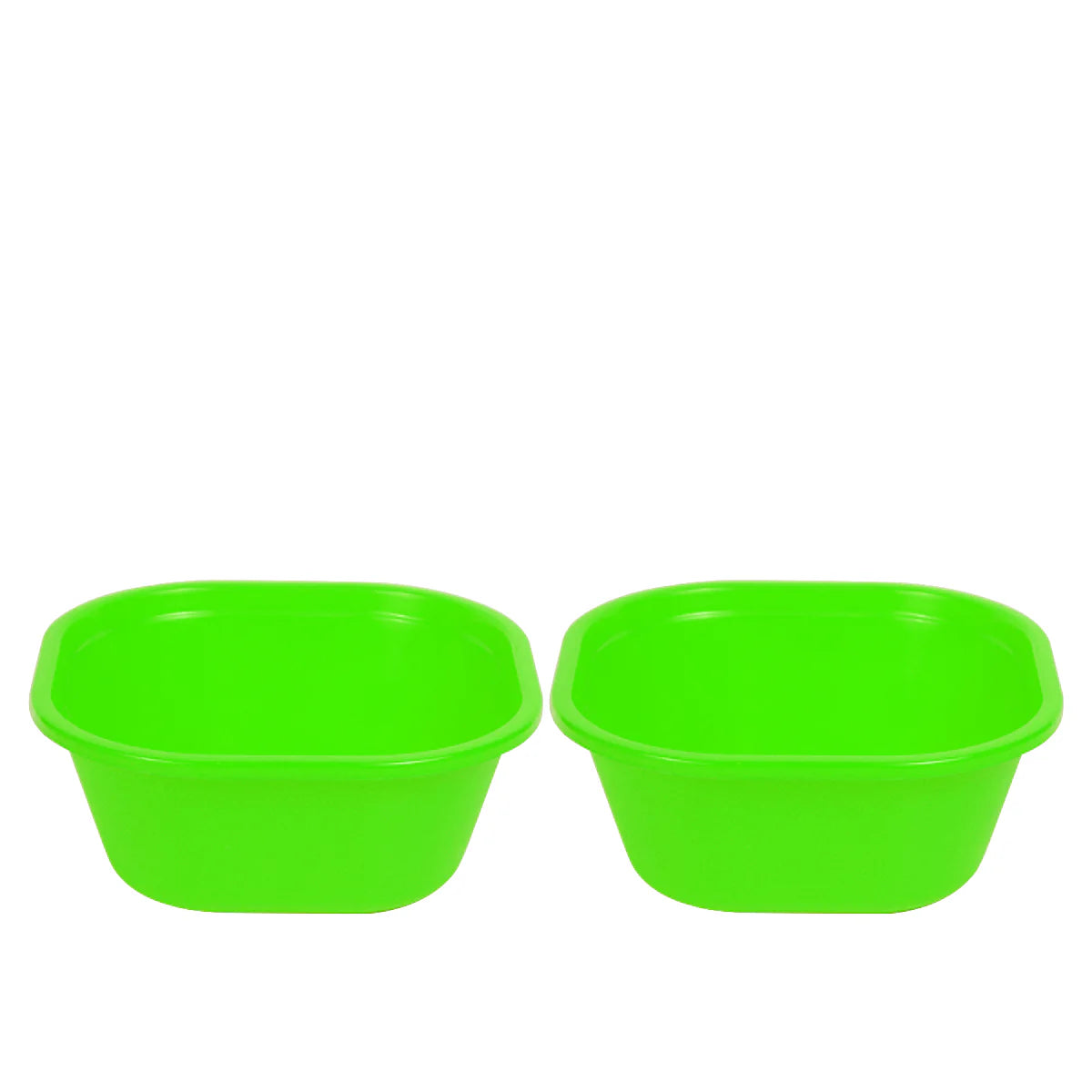 pack of 2 Blend Plastic Bowl Small – 1500 ml (Assorted) | Multipurpose Kitchen Bowl Set of 2 (Available in Red, Yellow, Magenta, Blue, Green & Orange) - Habitt