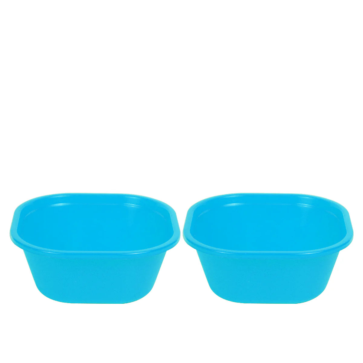 pack of 2 Blend Plastic Bowl Small – 1500 ml (Assorted) | Multipurpose Kitchen Bowl Set of 2 (Available in Red, Yellow, Magenta, Blue, Green & Orange) - Habitt
