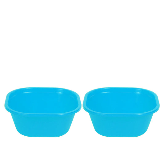 pack of 2 Blend Plastic Bowl Small – 1500 ml (Assorted) | Multipurpose Kitchen Bowl Set of 2 (Available in Red, Yellow, Magenta, Blue, Green & Orange) - Habitt