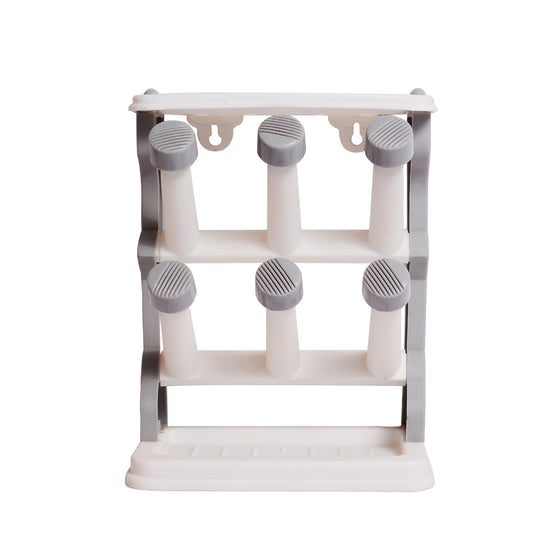 1pc Glass Stand Holder – 6 Cup Drying Rack for Kitchen. - Habitt