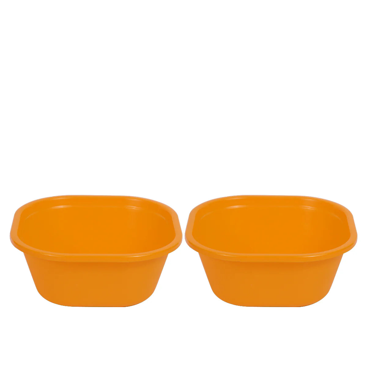 pack of 2 Blend Plastic Bowl Small – 1500 ml (Assorted) | Multipurpose Kitchen Bowl Set of 2 (Available in Red, Yellow, Magenta, Blue, Green & Orange) - Habitt