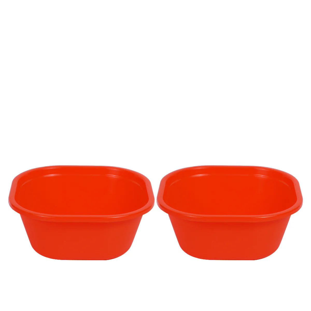pack of 2 Blend Plastic Bowl Small – 1500 ml (Assorted) | Multipurpose Kitchen Bowl Set of 2 (Available in Red, Yellow, Magenta, Blue, Green & Orange) - Habitt