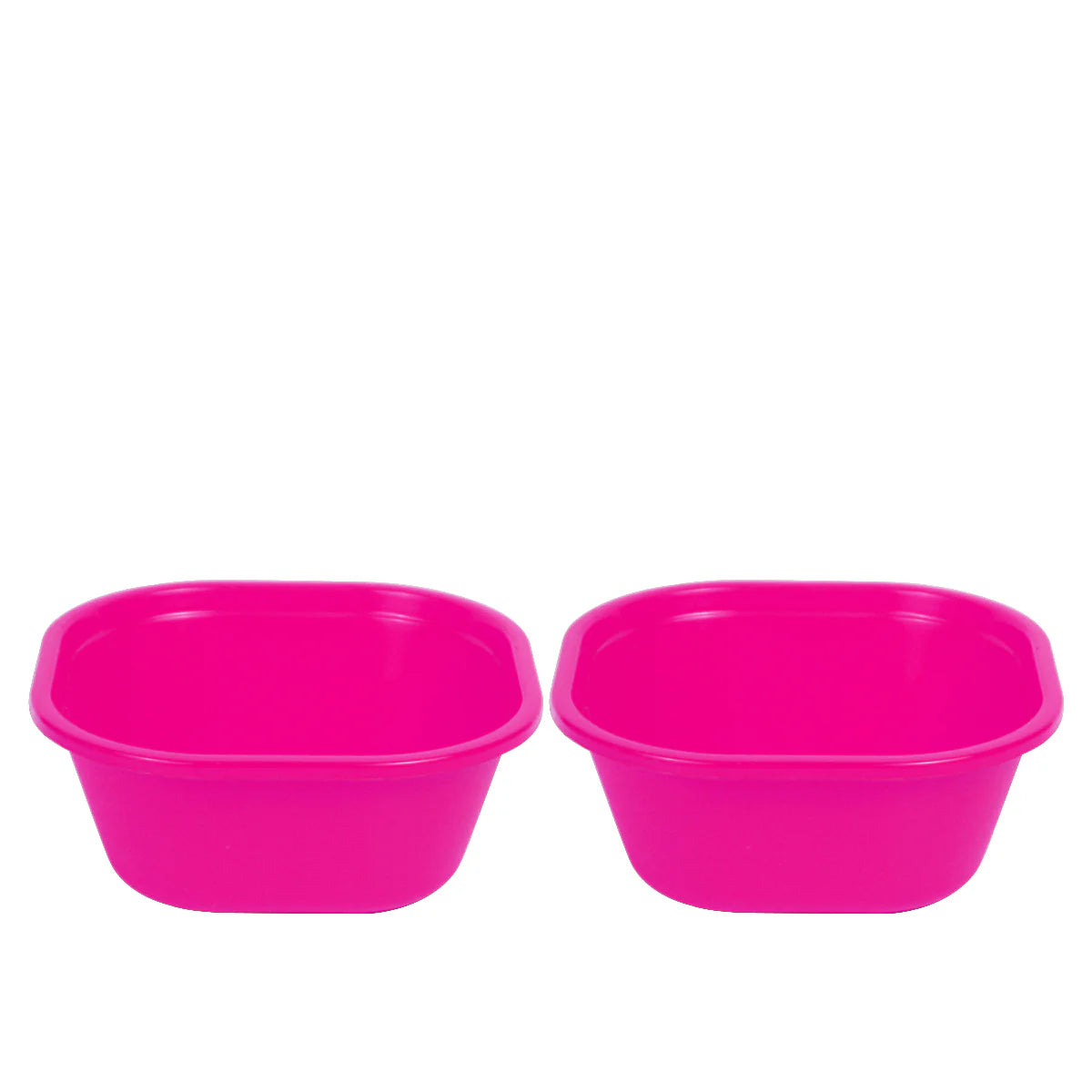 pack of 2 Blend Plastic Bowl Small – 1500 ml (Assorted) | Multipurpose Kitchen Bowl Set of 2 (Available in Red, Yellow, Magenta, Blue, Green & Orange) - Habitt