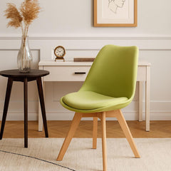 Gigma Light Green W/Fabric Chair - Habitt
