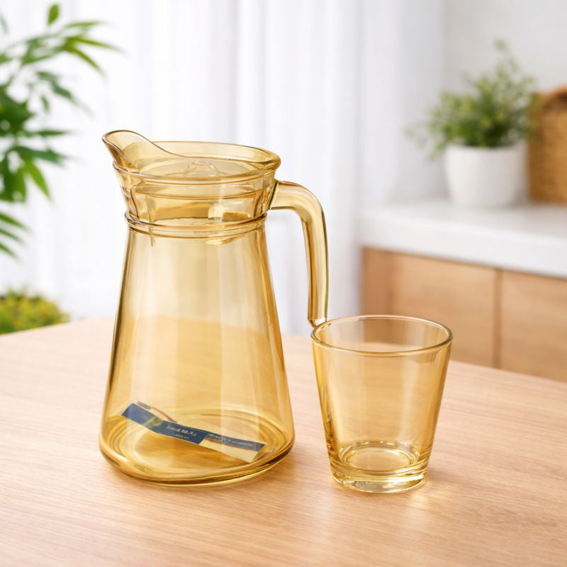 Deli Glassware Water Carafe Set - Habitt
