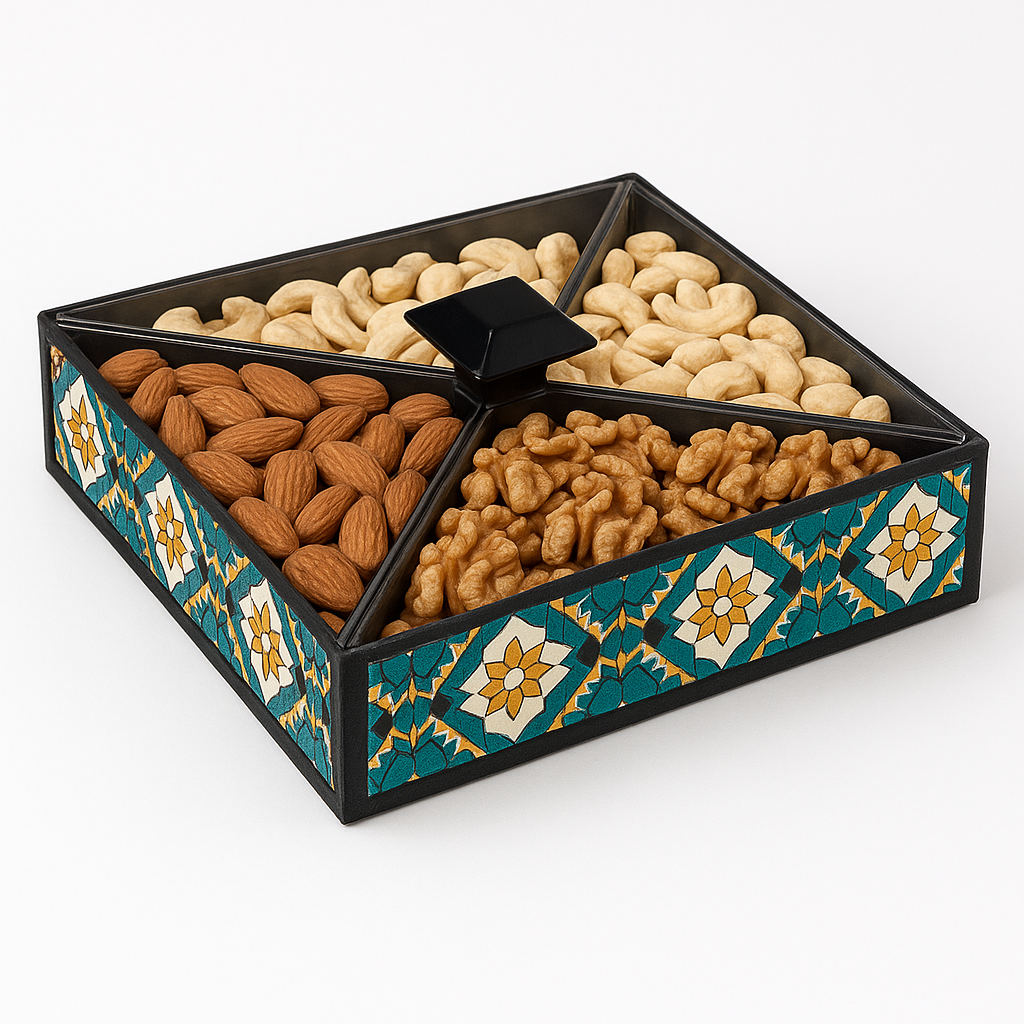 Fusion Dish – Large, Medium & Small Multi-Section Snack Server - Habitt