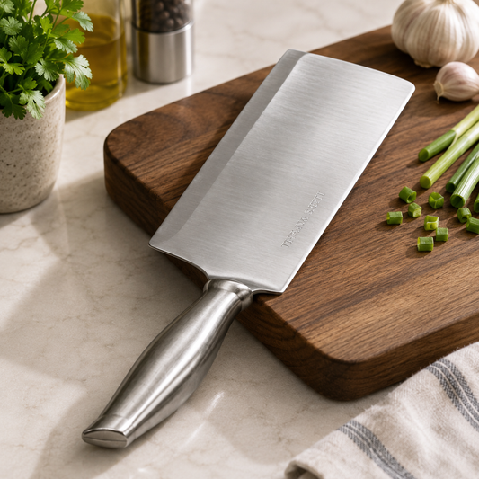 Stainless Steel Bugda – Heavy Duty Meat & Vegetable Cleaver Knife