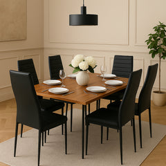 Gravel 6 Person Dining Table 4068 - Habitt