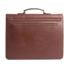 Oscar Laptop Bag Granite Brown - Habitt