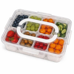 Multi-Compartment Food Storage Box – 3 Portion & 8 Portion Options - Habitt