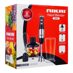 NIKAI STICK BLENDER 4 IN 1 HN919CW - Habitt