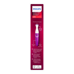 Philips BRT383/15 2000 Series Bikini Trimmer | Wet & Dry Cordless Trimmer with Rounded Edges - Habitt