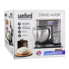 Sanford Stand Mixer 2000W – 10 Liter Stainless Steel Bowl, Full Copper Motor, 6 Speed (SF-1370SM) - Habitt