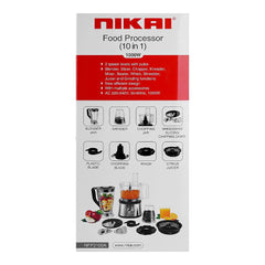 Nikai Food Processor 10In1 NFP3100A - Habitt