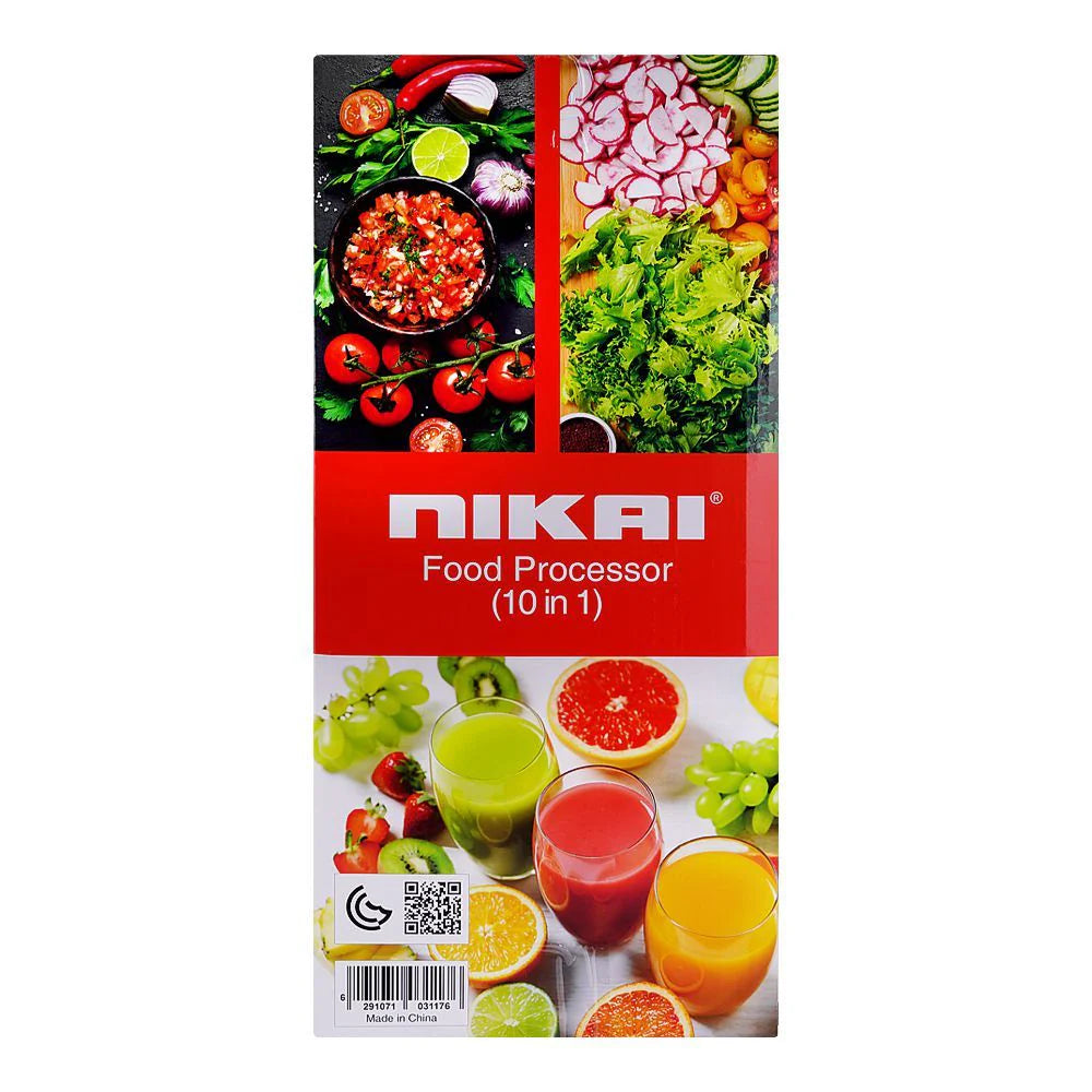 Nikai Food Processor 10In1 NFP3100A - Habitt