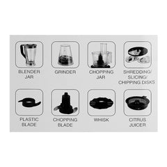 Nikai Food Processor 10In1 NFP3100A - Habitt