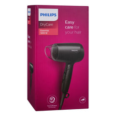 Philips BHC010/13 DryCare Essential Hair Dryer | 1200W Compact Hair Dryer for Gentle Everyday Styling - Habitt