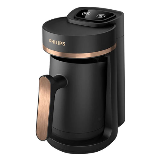 Philips 5000 Series Turkish Coffee Maker HDA150/62 – 735W Fast-Brew Machine with Boil Control Sensor & 360° Rotating Base - Habitt