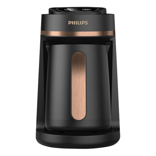 Philips 5000 Series Turkish Coffee Maker HDA150/62 – 735W Fast-Brew Machine with Boil Control Sensor & 360° Rotating Base - Habitt