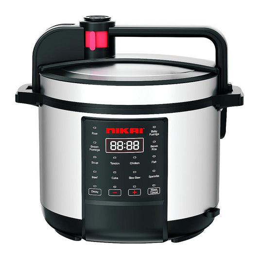 Nikai Digital Pressure Cooker 6 Liter – Model MEP682DS | Multi-Function Electric Cooker - Habitt