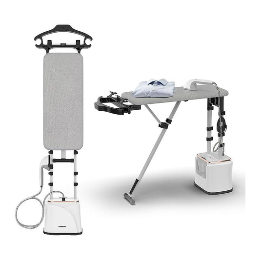Nikai Garment Steamer NGS292AB – 1950W Professional Steam Iron with Built-In Board & 2.2L Water Tank - Habitt
