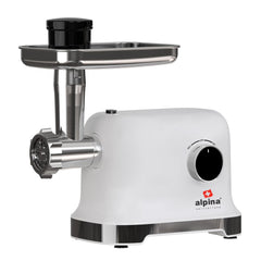 Electric Meat Grinder 2000W – Red/White | High-Power Home Meat Mincer SF 4017 SB - Habitt