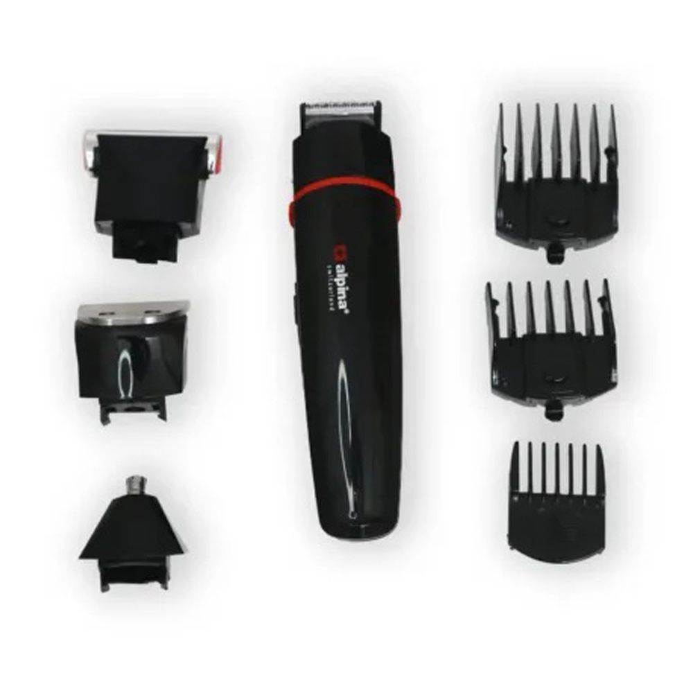 Alpina 7-In-1 Grooming Kit – Rechargeable Trimmer Set, 1 Hour Working Time, 500mAh Battery (SF-5049) - Habitt