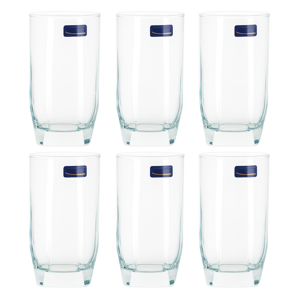 Clear Tumbler 335 ml – Set of 6 - Habitt