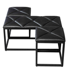 Savior dining with 2 Stool & Bench - Habitt