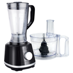 Food Processor SPF4051BK 800W with 2.1L Bowl & 1.5L Blender – Multi-Function Stainless Steel Blade System - Habitt