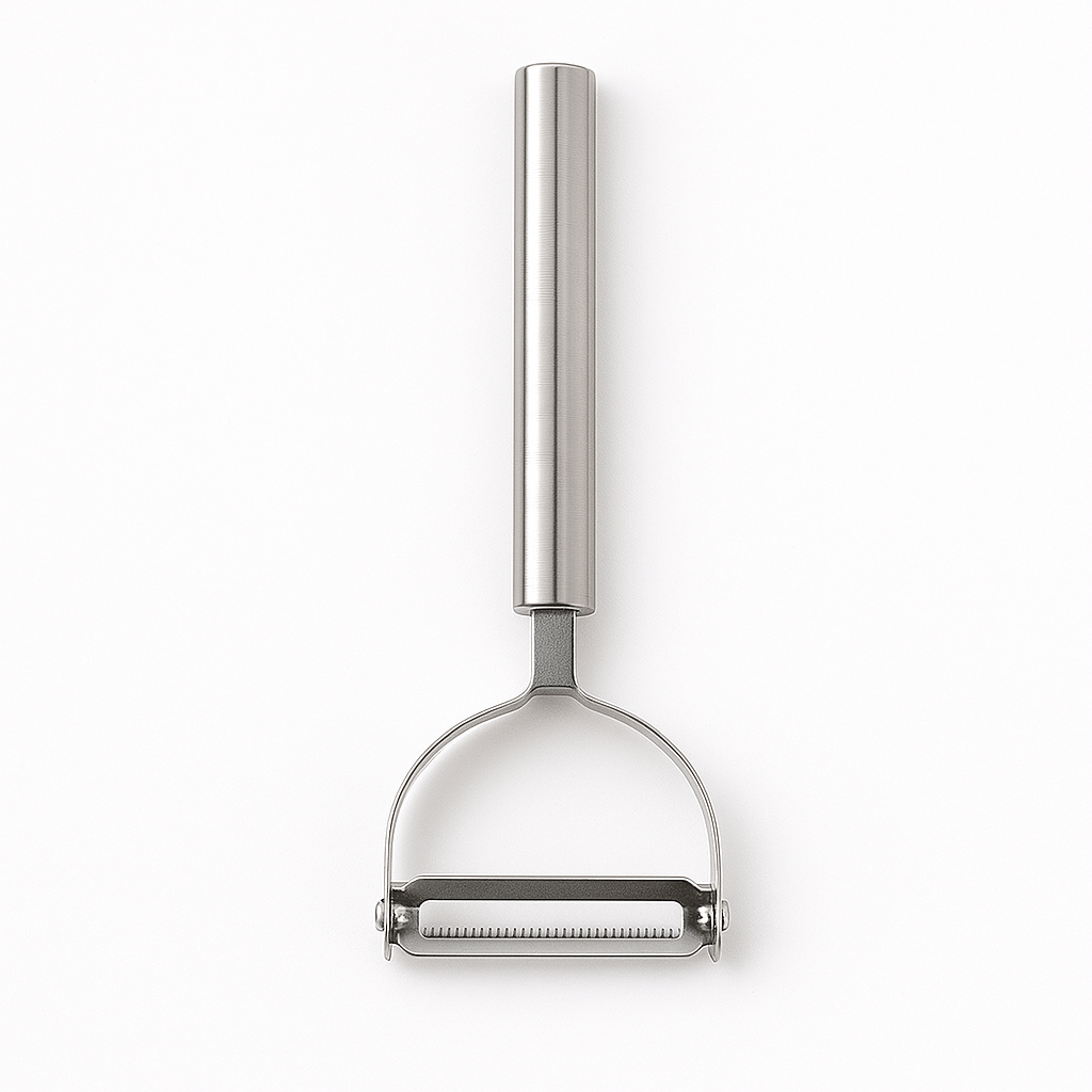 Stainless Steel Iron Peeler – Sharp Blade Vegetable & Fruit Peeler with Ergonomic Handle | Durable Kitchen Tool - Habitt