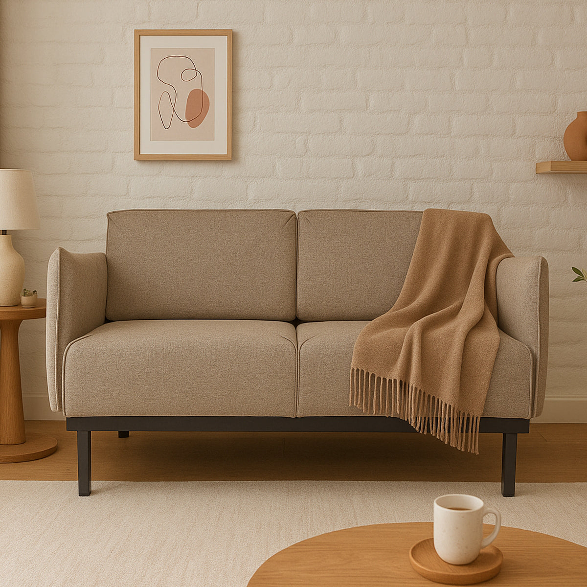 Loft 2.5/3 Seater Sofa – Contemporary Comfort in a Compact Size - Habitt