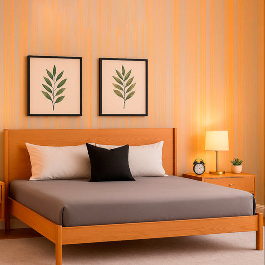 Harry N Bed Set with 2 Side tables – Minimalist Wooden Frame with Modern Elegance - Habitt