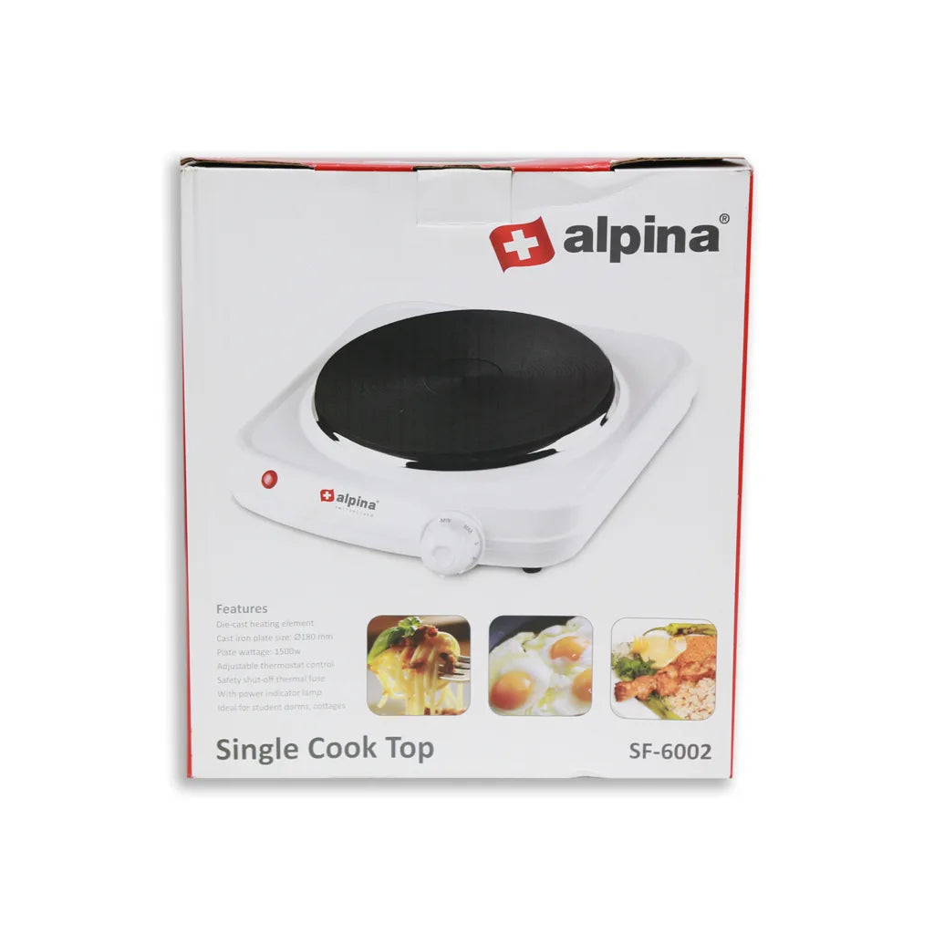 Single Hot Plate SF-6002-SB - Habitt