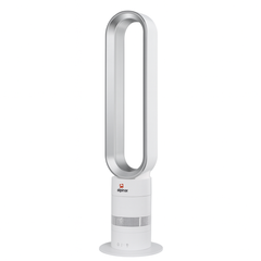 Alpina SF-5000 Electric Bladeless Fan | BLDC Motor, 10-Speed Quiet Cooling with Remote & Timer – 100–140V - Habitt