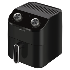 Air Fryer SFR4500BK 4.5L Manual Air Fryer 1350W with Adjustable Temperature – Compact Oil-Free Cooker - Habitt