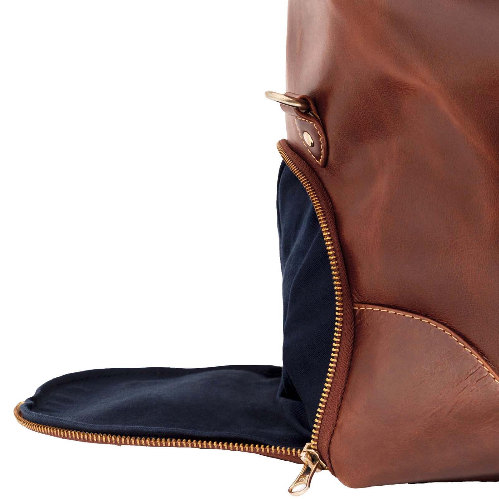 Milano Travel Bag Geneva Brown - Habitt