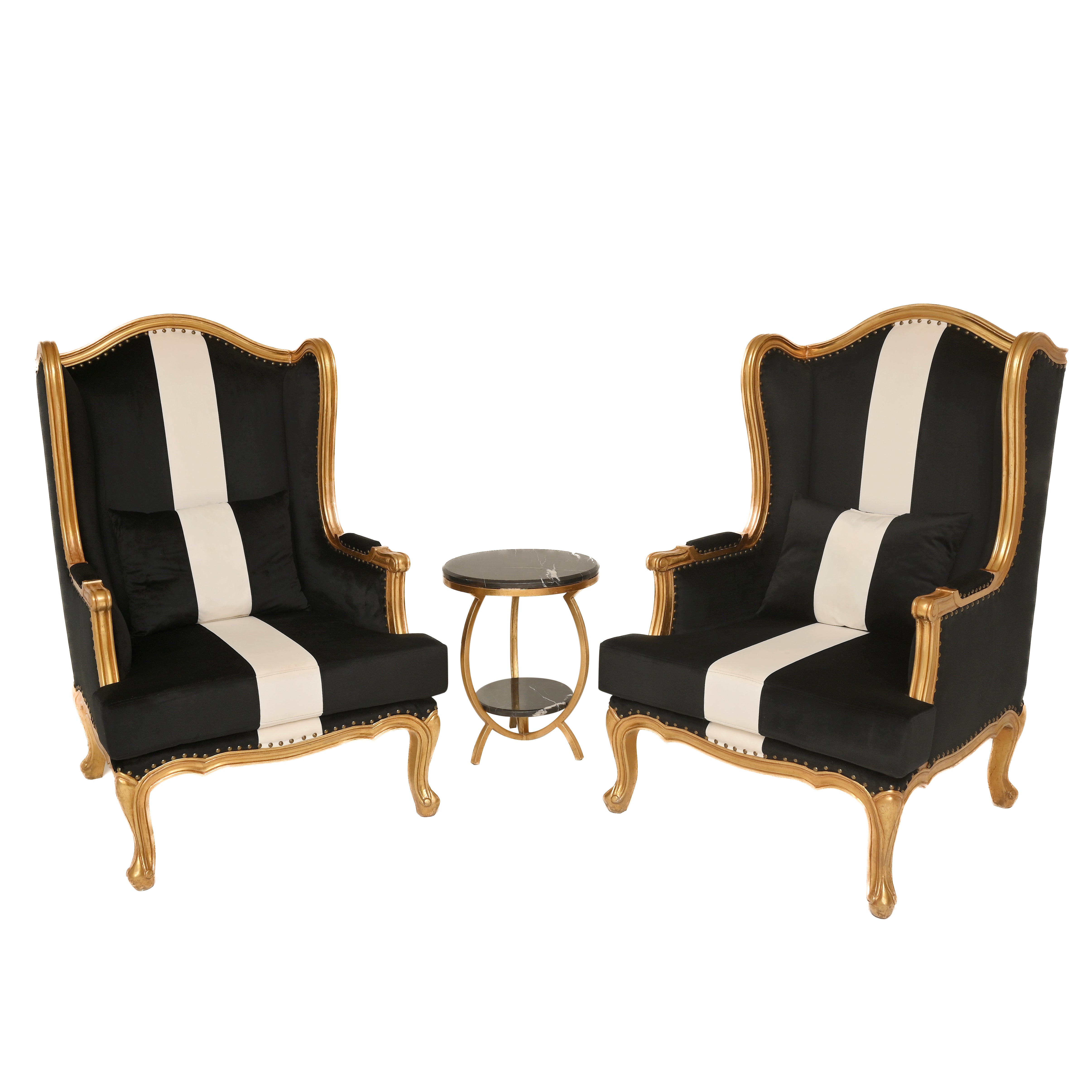 Winston Chair & Table Set – 2 Chairs + 1 Table Bundle - Habitt