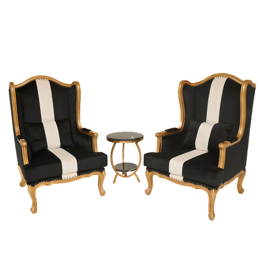 Winston Chair & Table Set – 2 Chairs + 1 Table Bundle - Habitt