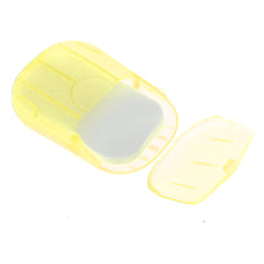 1 Pc Travel Paper Soap – Compact Cleanliness On-the-Go (ASSORTED) - Habitt