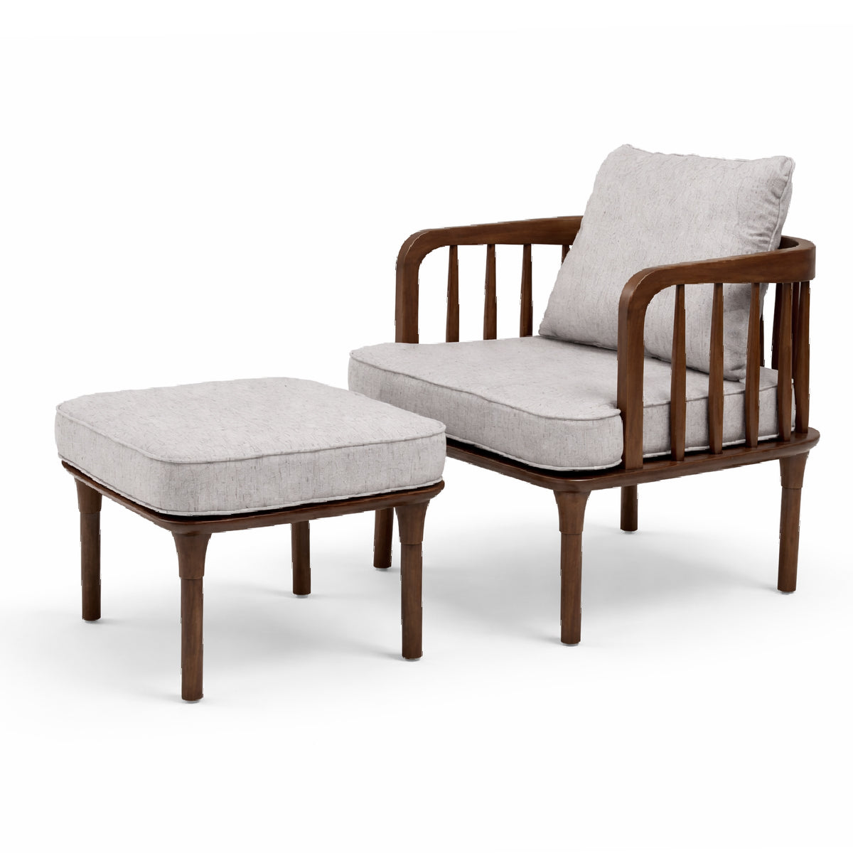Timberland Chair & Puff - Habitt