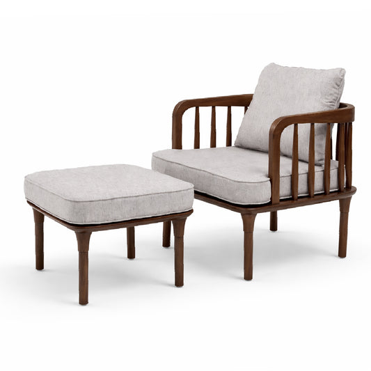 Timberland Chair & Puff - Habitt