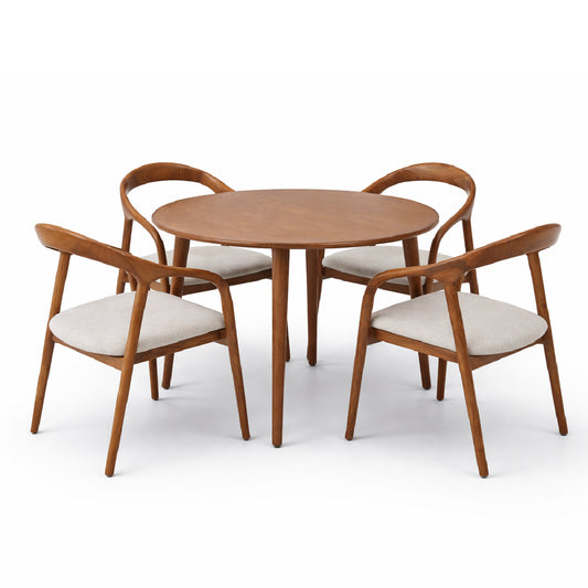 Nora  4 Person Dining Table - Habitt