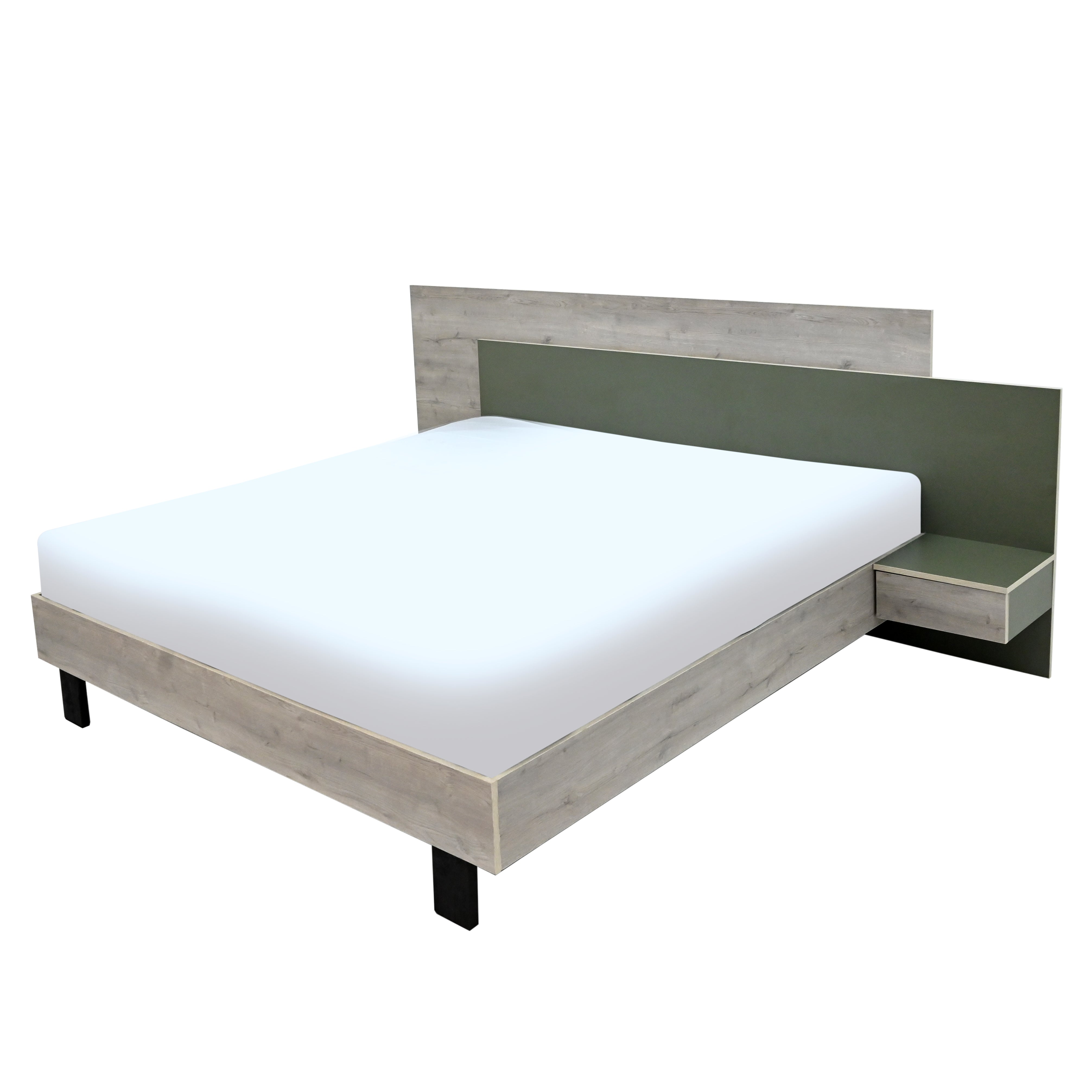 Hyphen Bed with 2 sides Drawers