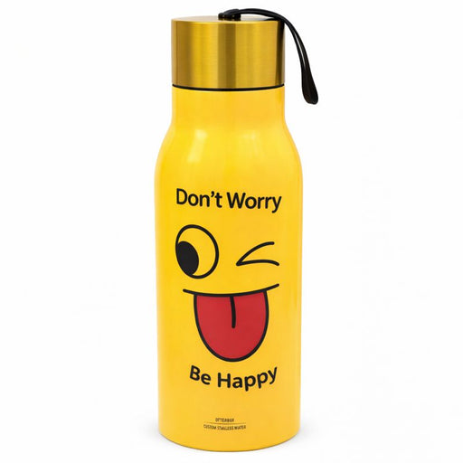 Performance Emoji Bottle – Crazy Tongue, Heart Eyes & Smiley Wink Designs - Habitt