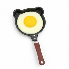 1Pc Mini Fry Pan (Assorted)– Non-Stick Cute Shape Pans - Habitt