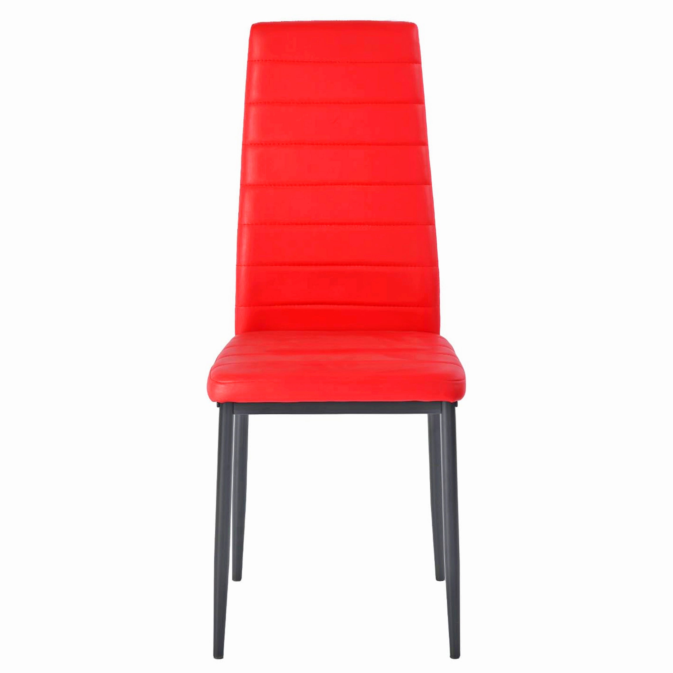 Buy 1 Get 1 Offer Ease Red Chair ( Red ) - Habitt