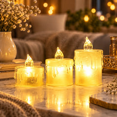 Crystal LED Candle Small | Decorative LED Light