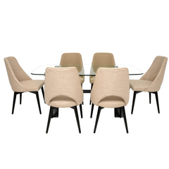 Florence 6 Person Dining Table - Habitt