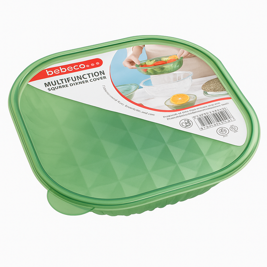 Plastic Drain Storage Box with Lid – Green Available in Medium and Large - Habitt